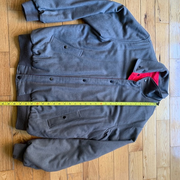 Gant Gray Jacket with Red Lining - Picture 5 of 10